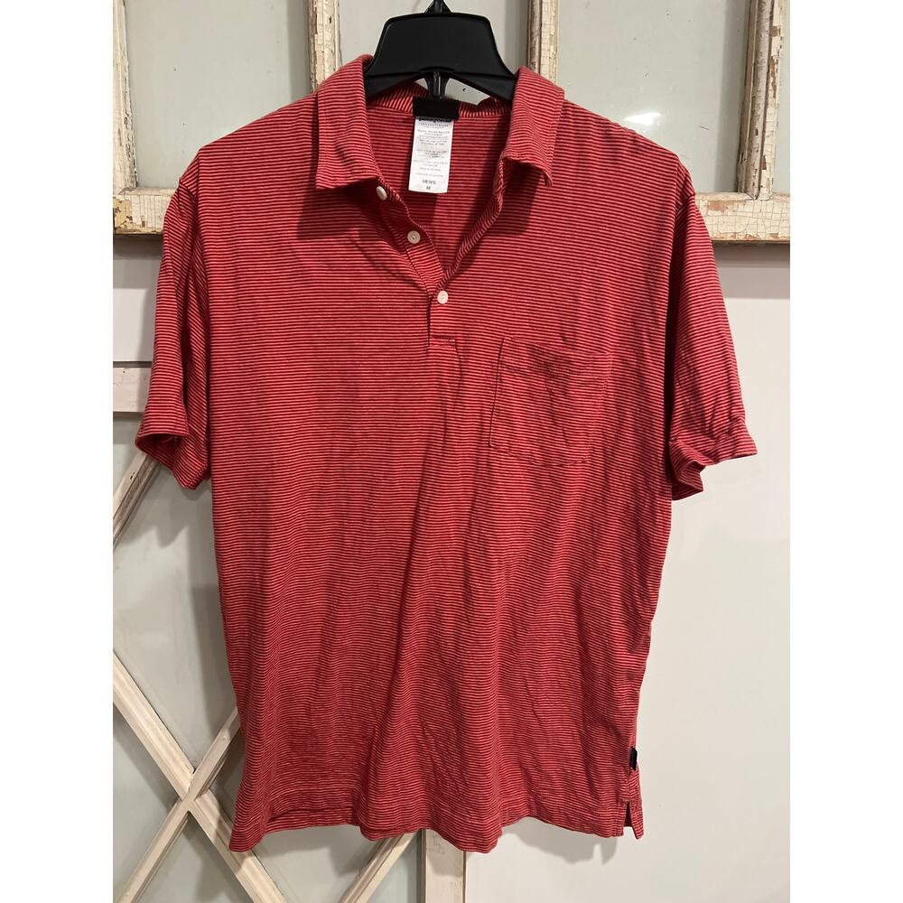 Patagonia size medium men’s striped polo shirt